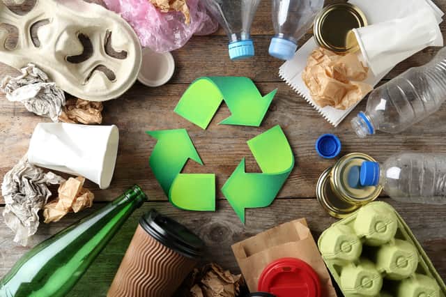 Some of the many materials that can be recycled (photo: adobe.com)