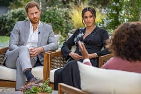 Harry has said the term "Megxit" is "misogynistic" and pleads with people to stop using it (Photo: Harpo Productions/Joe Pugliese via Getty Images)