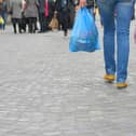 All stores in England will have to increase the price of single-use plastic bags (Shutterstock)