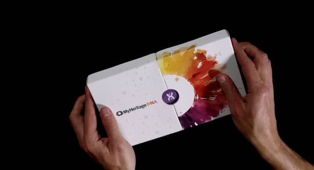 The home DNA kits arrive in the post and come back to you within a few weeks