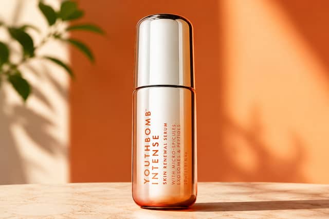 Beauty Pie is stepping up its YOUTHBOMB range with Intense, a new skin renewal serum combining micro-spicules, exosomes and peptides.