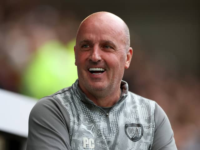 Chesterfield manager Paul Cook