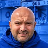Nathan Haslam, the new manager of Matlock Town