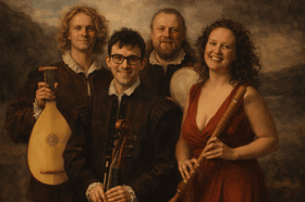 K'antu Ensemble play at Dronfield Hall Barn on Friday, October 16, 2026.