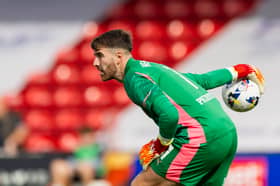 Chesterfield goalkeeper Zach Hemming