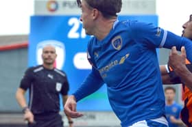 Chesterfield scorer Louie Marsh
