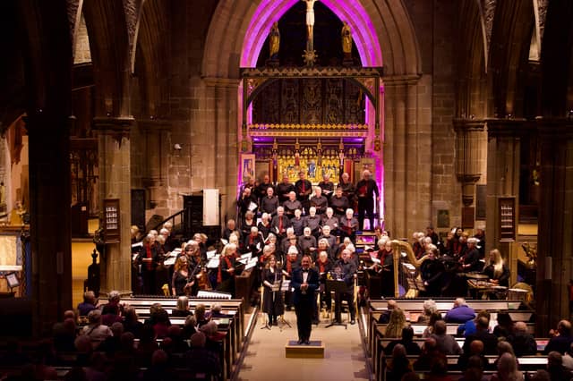 Chesterfield Philharmonic Choir play at St John's Church, Walton, Chesterfield on November 7, 2026.