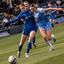 Action from Chesterfield Women's 1-0 win away to Worcester City