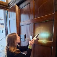 Historic witch's mark is discovered by visitor to Hardwick Hall in lead-up to Halloween