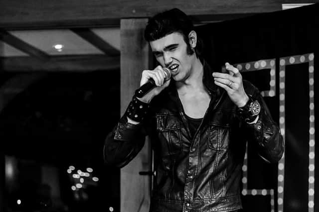 Young Elvis sings at The George in Clay Cross on Sunday, October 25, 2026.