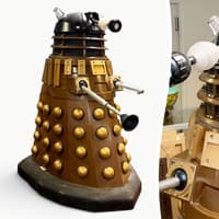 Life-size Dalek signed by stars set to 'exterminate' £3k goal at Derbyshire auction