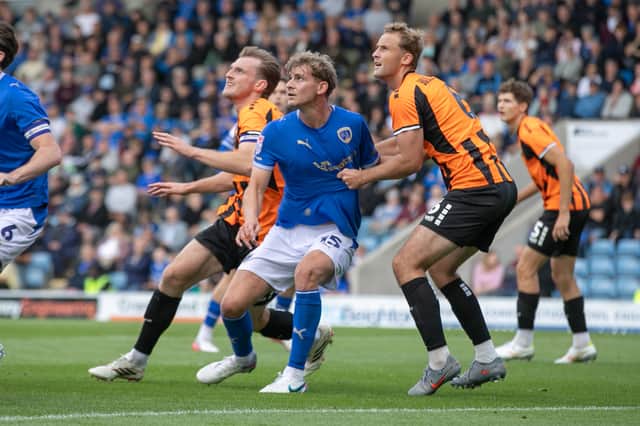 Alfie Pond is one of several Chesterfield players pushing for more game time