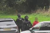 Armed police were deployed to an incident at Coniston Road in Chesterfield