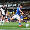 Joel Randall was an injury casualty at Vale Park
