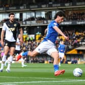 Joel Randall was an injury casualty at Vale Park