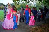 More than 600 children and their parents took part in the sponsored walk for Ashgate Hospice
