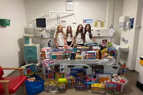 Four teenagers have dedicated their free time to help children  at Royal Chesterfield Hospital.  