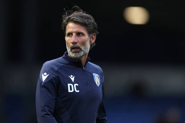 Danny Cowley brings his struggling Colchester United side to Chesterfield tonight