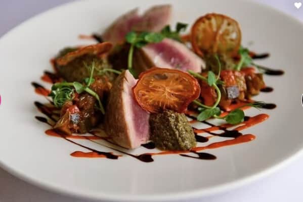 A two-course dinner for two is part of the mini-break offer at Old Hall Hotel, Buxton