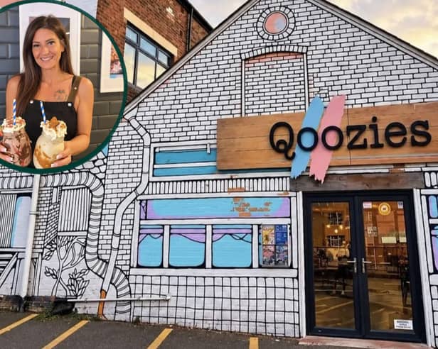 Qoozies, a popular family-run Chesterfield café,  is set to re-open after a rebrand. 
