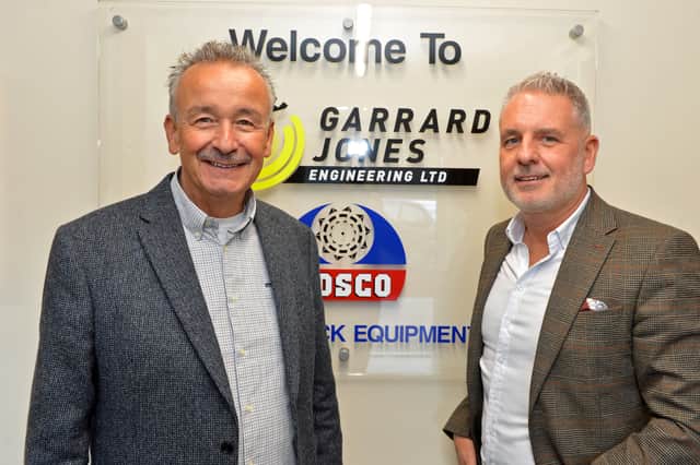Founder Rocco Jones and owner Andy Taylor.