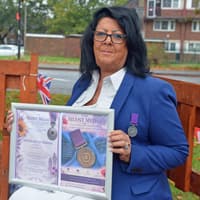 Chesterfield woman creates new medal to recognise “strength and devotion” of armed forces partners