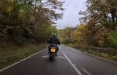 Derbyshire is the first county in England to install new motorbike road-safety markings
