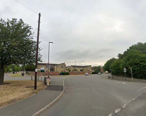Properties in Barrow Hill have been impacted. Credit: Google