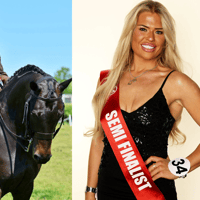 Derbyshire rider swaps stables for pageant catwalk in bid to be crowned Miss England