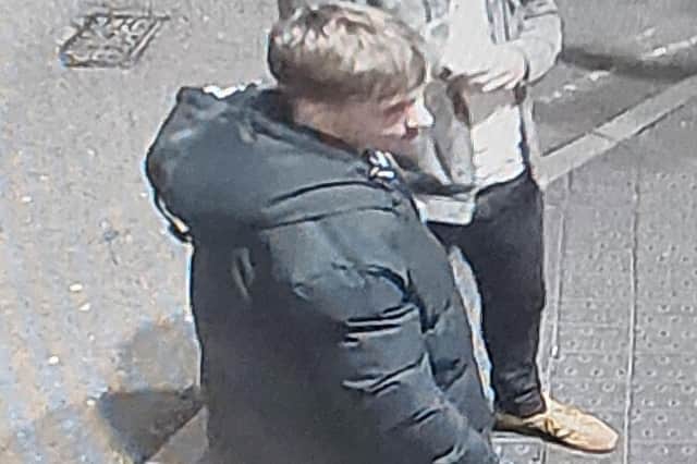 Anyone who can recognise this man is asked to call 101. 