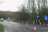 The incident happened  in the roadworks area where King Street meets Watchorn Roundabout.