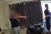 The men, both aged 19, were located in a Chesterfield flat soon after the incident. 