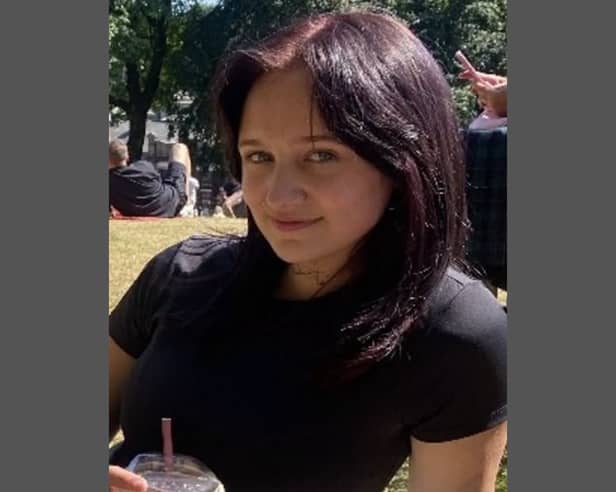 Libby, 14, is missing from Buxton.