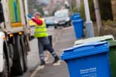 Firefighters from Chesterfield were called to reports of a blaze involving a bin lorry
