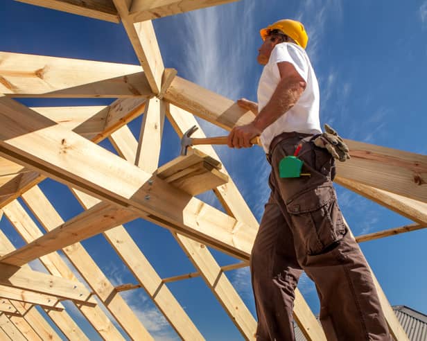 Councils make the decision on planning applications for new buildings. 
