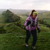 Rebecca Hormann successfully completed a continuous route across all 95 hills, tors, and summits that make up the Peak District’s iconic Ethels