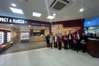 The new Pret at Tibshelf services