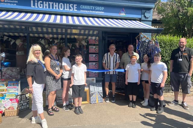 Official Opening of new Valley CiDS Lighthouse Charity Shop in Chapel-en-le-Frith.