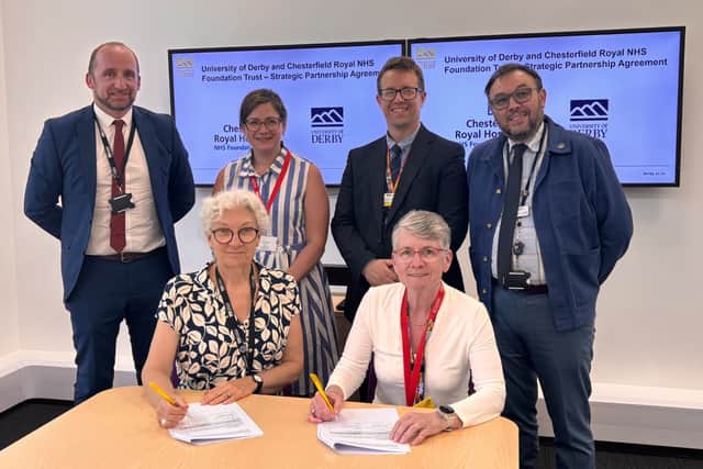 University of Derby signs agreement with Chesterfield Royal Hospital NHS Foundation Trust