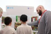 Staff and students from Esteem MAT at a recent careers event.