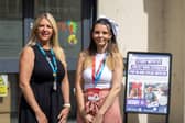 Caption: BrightPeak's Chloe Barnett (Head of Education) and Lucy Townsend (Centre Manager) at the Workpays Derby Centre in Babington Lane. Picture: Kasim Usman, BrightPeak.