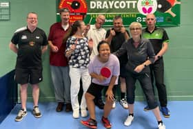 Draycott Table Tennis Club is now offering sessions for people living with Parkinson's