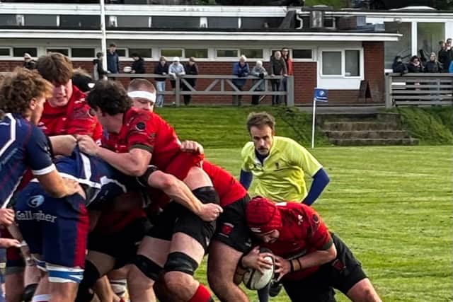 George Burch scores for Dronfield