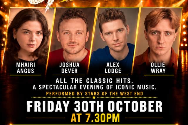 Four West End stars are coming to Repton's 400 Hall Theatre for another concert in the "The West End Sings..." series from Mark Robert Petty.