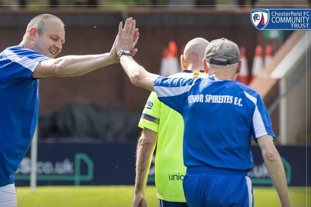Walking Football improves players’ sense of wellbeing