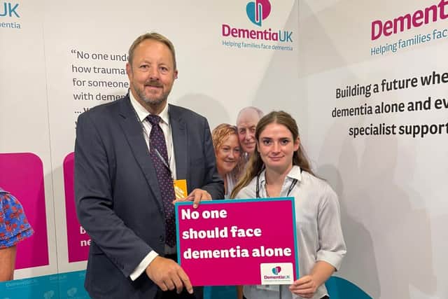 Toby recently met with Dementia UK at Labour conference