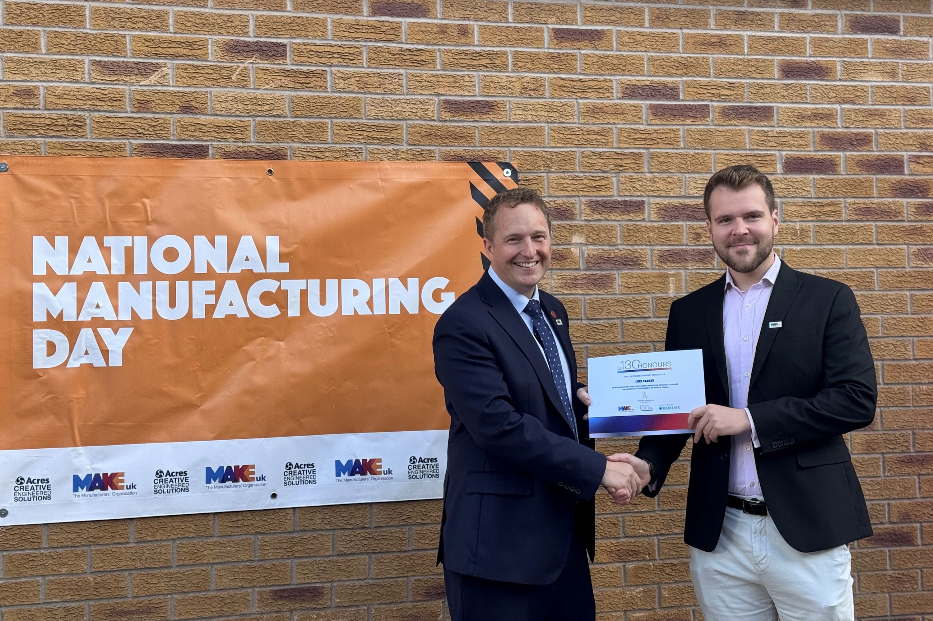 Derbyshire boss ‘honoured’ to be named among country’s top 130 manufacturing leaders