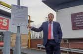 Toby at Ravenside Retail park car park in 2020 following complaints from constituents about unfair tickets being issued