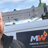 From stage lights to living room lights: Chesterfield musician launches bespoke media wall business