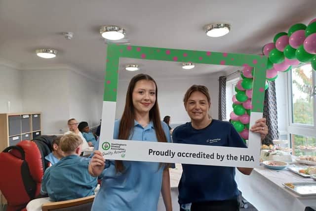 Yarningdale care home are celebrating their Huntingdon's Disease Association accreditation